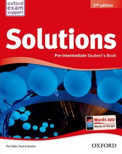 Cover of the book Solutions 2nd Edition Pre-Intermediate: Student's Book