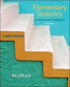 Cover of the book Elementary statistics