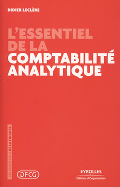 Couverture de l’ouvrage L'essentiel de la comptabilité analytique
