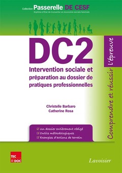 Couverture de l’ouvrage DC2 Intervention sociale et préparation au dossier de pratiques professionnelles