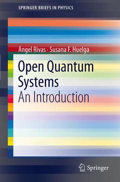 Couverture de l’ouvrage Open Quantum Systems