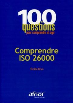Couverture de l’ouvrage Comprendre ISO 26000