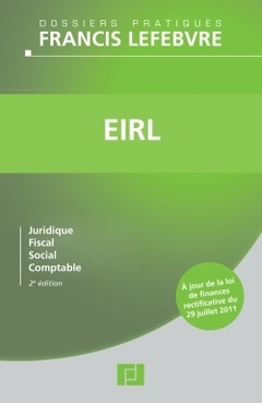Couverture de l’ouvrage EIRL (Coll. Dossiers Pratiques Francis Lefebvre)