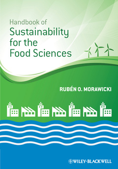 Couverture de l’ouvrage Handbook of Sustainability for the Food Sciences