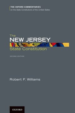 Couverture de l’ouvrage The New Jersey State Constitution
