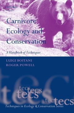 Couverture de l’ouvrage Carnivore Ecology and Conservation