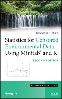 Couverture de l’ouvrage Statistics for Censored Environmental Data Using Minitab and R