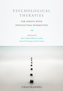 Couverture de l’ouvrage Psychological Therapies for Adults with Intellectual Disabilities