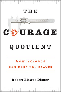 Cover of the book The courage quotient (hardback)