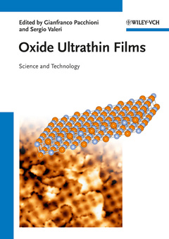 Couverture de l’ouvrage Oxide Ultrathin Films