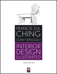 Cover of the book Interior design illustrated (paperback)