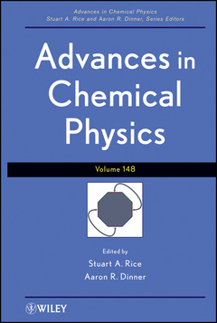 Couverture de l’ouvrage Advances in Chemical Physics, Volume 148