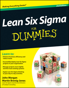 Couverture de l’ouvrage Lean six sigma for dummies  (paperback)