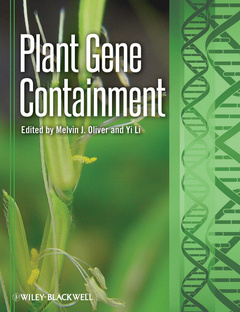 Couverture de l’ouvrage Plant Gene Containment