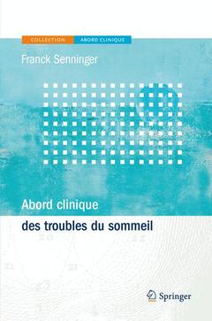 Cover of the book Abord clinique des troubles du sommeil
