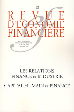Couverture de l’ouvrage Les relations finance et industrie
