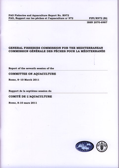 Cover of the book Report of the 7th session of the committee on aquaculture (FIPI/R972)