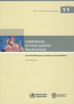 Cover of the book Compendium of food additive specifications
