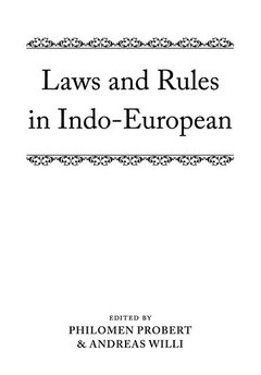 Couverture de l’ouvrage Laws and Rules in Indo-European