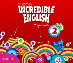 Couverture de l’ouvrage Incredible English: 2: Class Audio CDs (3 Discs)