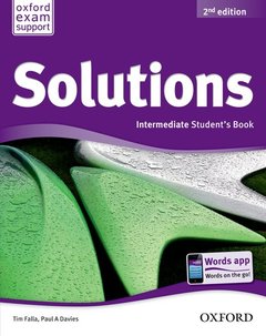 Cover of the book Solutions: Intermediate: Student's Book