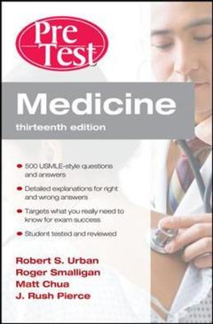 Cover of the book Medicine pretest self-assessment and review