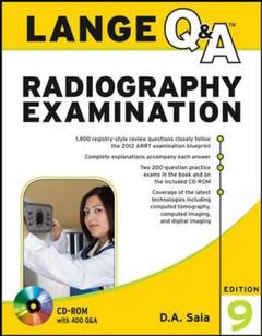 Couverture de l’ouvrage Lange Q&A radiography examination