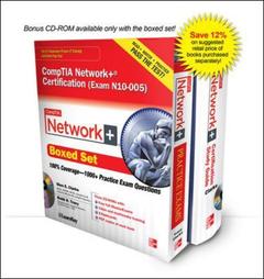 Couverture de l’ouvrage Comptia network+ certification boxed set (exam N10-005)