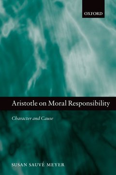 Couverture de l’ouvrage Aristotle on Moral Responsibility