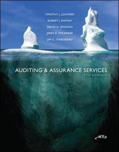 Couverture de l’ouvrage Mp auditing & assurance service w/ acl cd