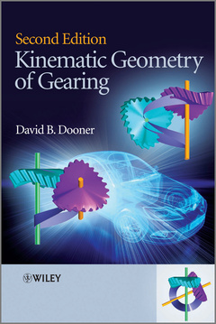 Couverture de l’ouvrage Kinematic geometry of gearing