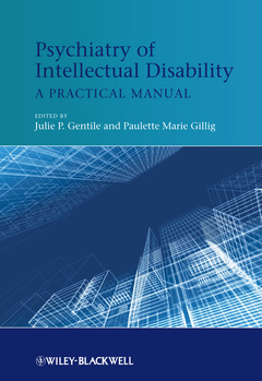 Couverture de l’ouvrage Psychiatry of Intellectual Disability