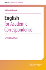 Couverture de l’ouvrage English for Academic Correspondence