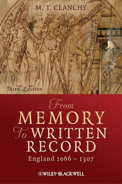Cover of the book From Memory to Written Record