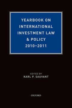 Couverture de l’ouvrage Yearbook on International Investment Law & Policy 2010-2011