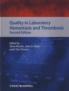 Cover of the book Quality in Laboratory Hemostasis and Thrombosis