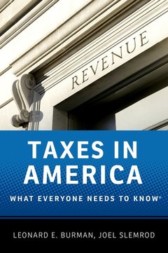 Couverture de l’ouvrage Taxes in america: what everyone needs to know (series: what everyone needs to know)