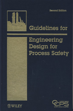 Cover of the book Guidelines for Engineering Design for Process Safety