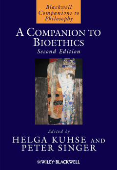 Couverture de l’ouvrage A Companion to Bioethics