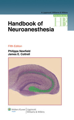 Couverture de l’ouvrage Handbook of Neuroanesthesia