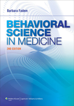 Cover of the book Behavioral Science in Medicine