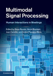 Couverture de l’ouvrage Multimodal Signal Processing