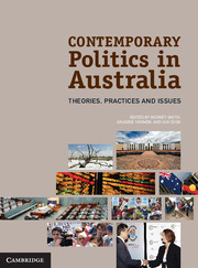 Couverture de l’ouvrage Contemporary Politics in Australia