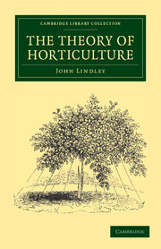 Cover of the book The Theory of Horticulture