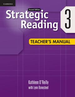 Couverture de l’ouvrage Strategic reading level 3 teacher's manual (2nd ed )