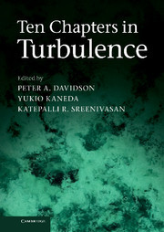 Cover of the book Ten Chapters in Turbulence