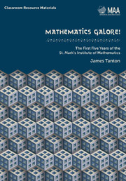 Couverture de l’ouvrage Mathematics Galore!