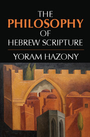 Couverture de l’ouvrage The Philosophy of Hebrew Scripture