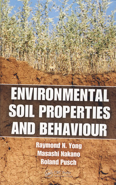 Couverture de l’ouvrage Environmental Soil Properties and Behaviour