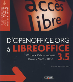 Couverture de l’ouvrage D'OpenOffice.org à LibreOffice 3.5